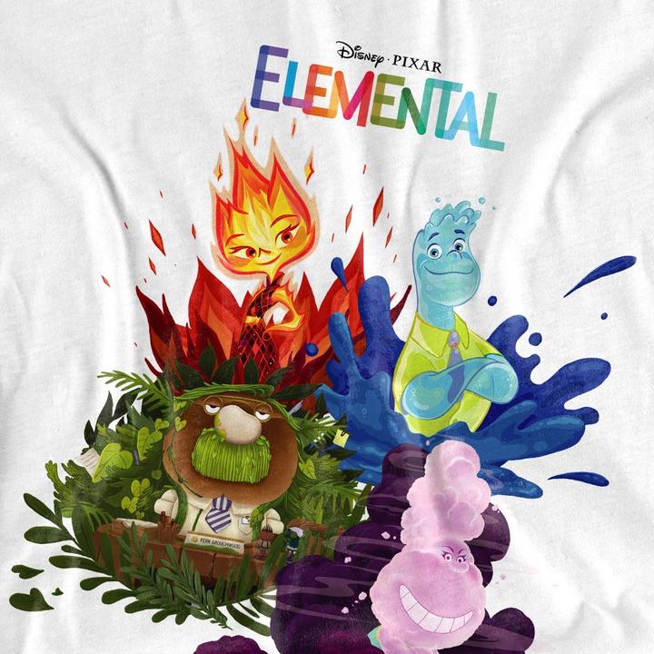 Actual product image Unisex Adult Ember Wade Gale Grouchwood Group Scene T-Shirt (S)