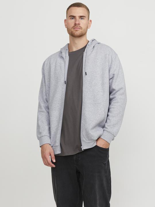 Immagine prodotto Jack & Jones Felpa con cappuccio con zip Plus Size (7XL)