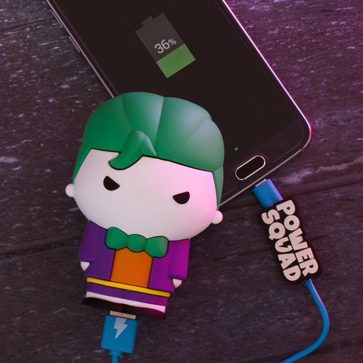 Image du produit PowerSquad Powerbank DC "Joker" - DC Comics (2500 mAh, 9.25 Wh)
