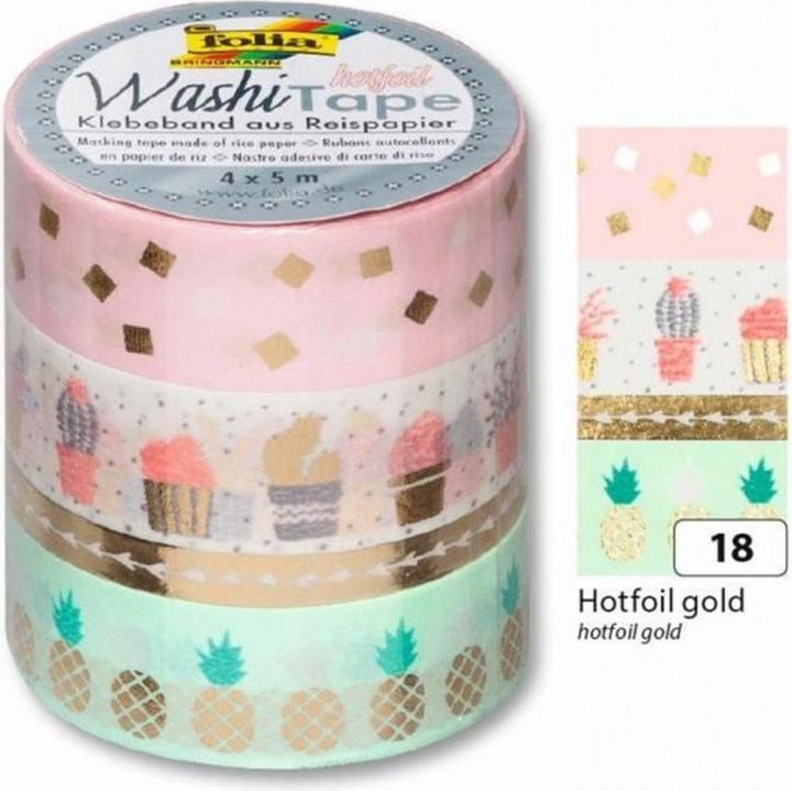 Folia Washi Tape Hotfoil