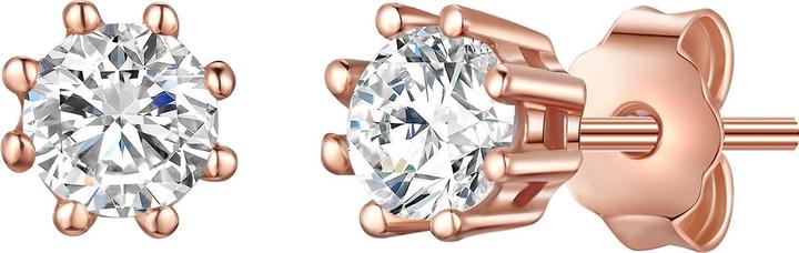 Image du produit Lulu & Jane Argent sterling zirconium or rose - 33592 (Argent Sterling)