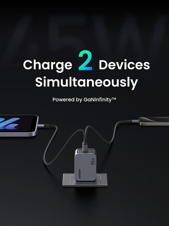 Actual product image Ugreen Nexode Pro (45 W)