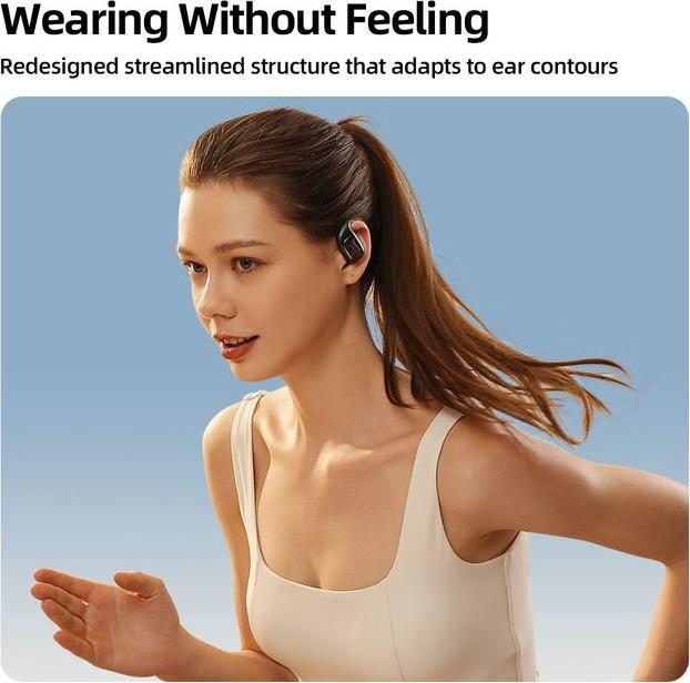 Image du produit Joyroom Openfree JR-OE1 casque supra-auriculaire sans fil - rose (18 h, Sans fil)