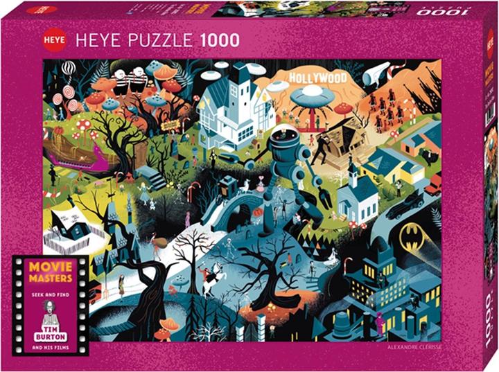 Actual product image Heye Tim Burton Films (1000 pieces)
