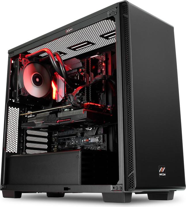 Produktbild Mifcom Savage Gtx 1080 Ti (Intel Core i7-7700K, 16 GB, 250 GB, GeForce GTX 1080 Ti)