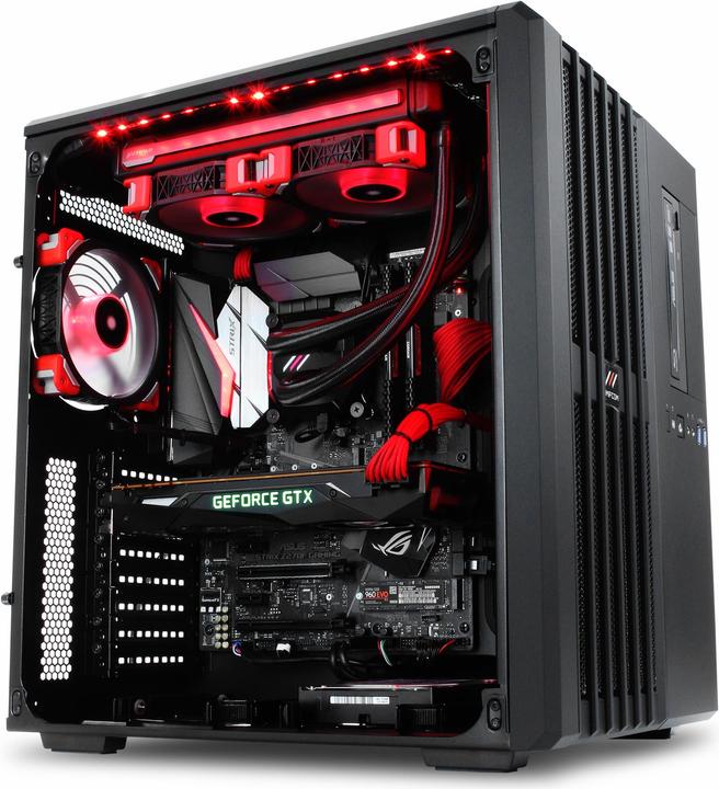 Produktbild Mifcom Battlebox Titan Xp (Intel Core i7-7700K, 32 GB, 500 GB, Titan Xp)