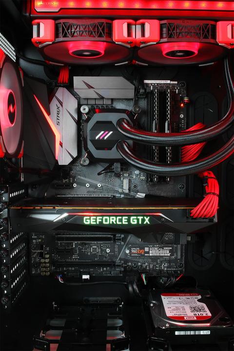 Produktbild Mifcom Battlebox Titan Xp (Intel Core i7-7700K, 32 GB, 500 GB, Titan Xp)