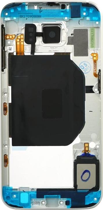Produktbild Samsung Galaxy S6 G920F mittlerer Rahmen weiss (Galaxy S6)