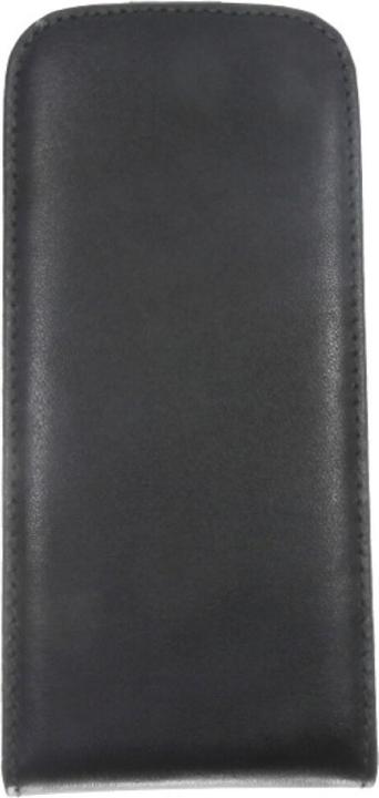 Image du produit OEM Étui à clapet en cuir fin HTC M8 mini - Noir (HTC One Mini 2)