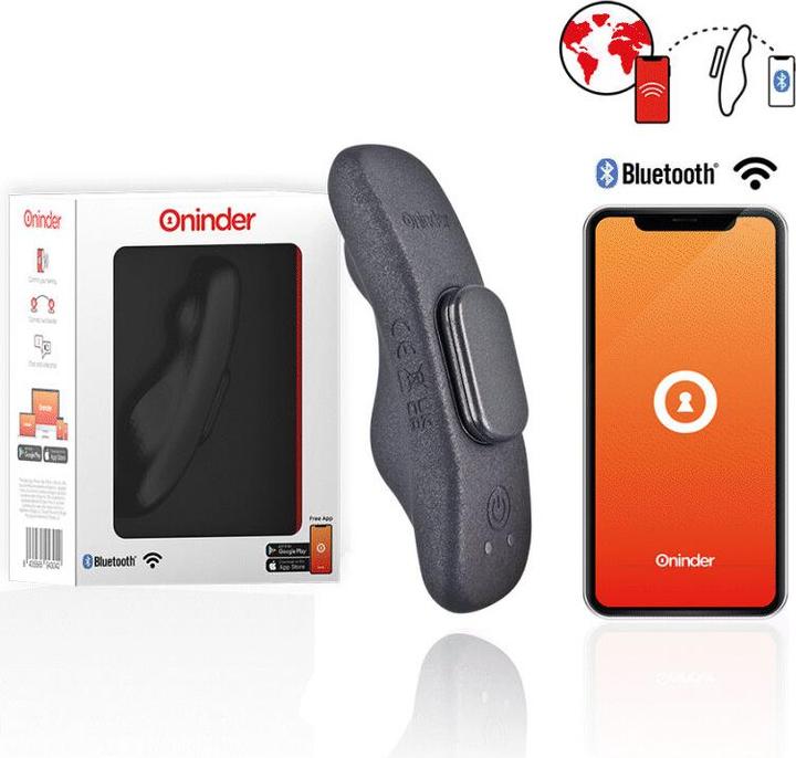 Actual product image Oninder Manila Panty Rechargeable Vibrator 9 Speeds 9.6 cm X 2.6 cm - Free A