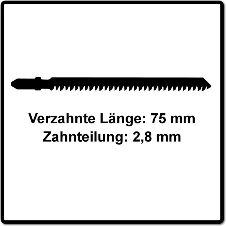 Festool Stichsägeblatt S 75/2,8/20