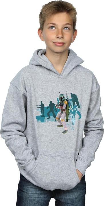 Produktbild Star Wars Boba Fett Modern Kapuzenpullover Jungen (152, 158)