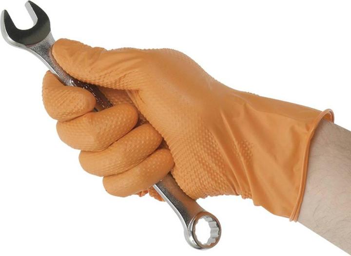 Actual product image Kunzer Nitrile disposable gloves Size (gloves): S EN 455, EN 374 TIGER GRIP TIGER GRIP S 100pcs. (S)