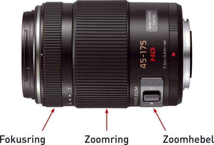 Immagine prodotto Panasonic Lumix G X Vario 45-175mm f/4.0-5.6 PZ (Micro Four Thirds, Micro Four Thirds)