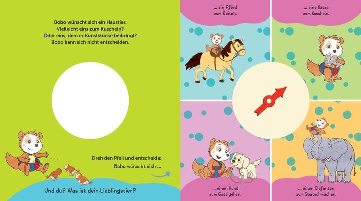 Actual product image Bobo Siebenschläfer - Entscheide Du! Was macht Bobo heute (German, Svenja Dieken, Schwager & Steinlein Publishing House, 2024)