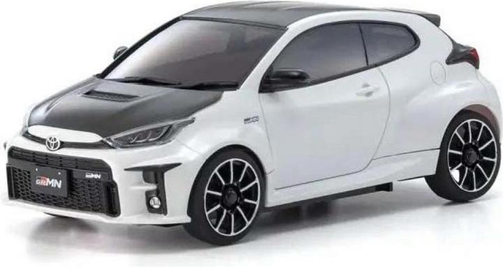 Actual product image Kyosho Mini-Z MA020 Toyota GRMN Yaris Rally Weiss, ARTR (ARR Almost Ready to Run)