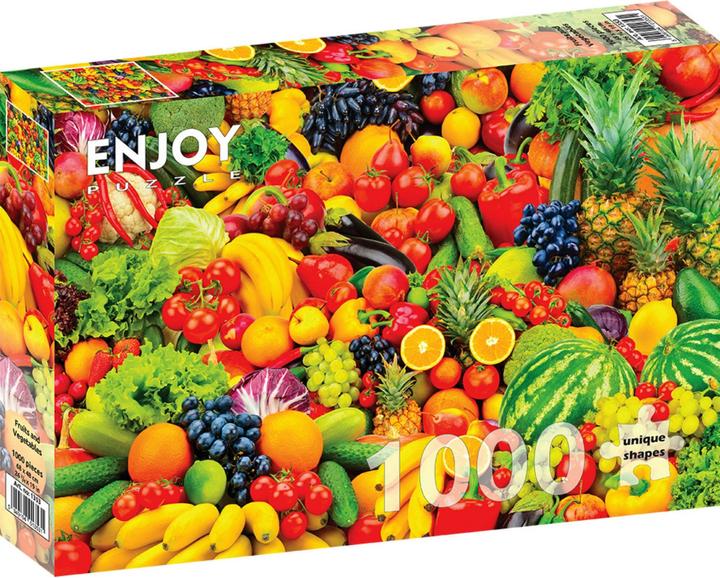 Produktbild Enjoy Puzzle ENJOY-1353 - Obst und Gemüse, Puzzle, 1000 Teile (1000 Teile)