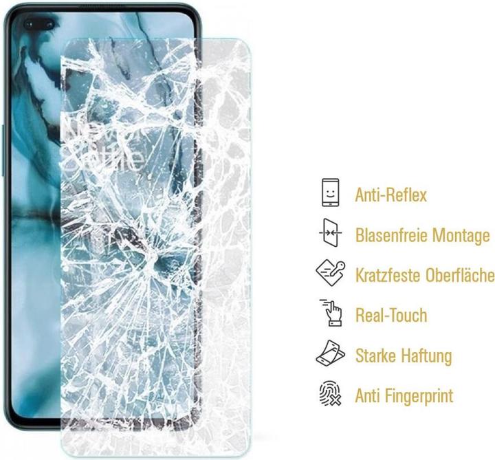 Actual product image Protectorking 6x Panzerfolie Anti-Shock matt entspiegelt (6 Piece, OnePlus North)