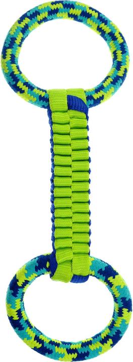 Actual product image Zeus Dog toy K9 Fitness XL Ballistic Twist & Rope (Tug toy dog)