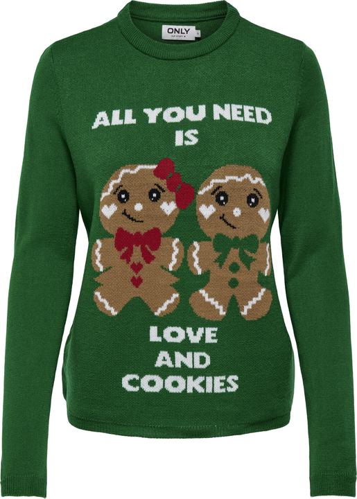 Only ONLXMAS Strickpullover Strickpullover (M)