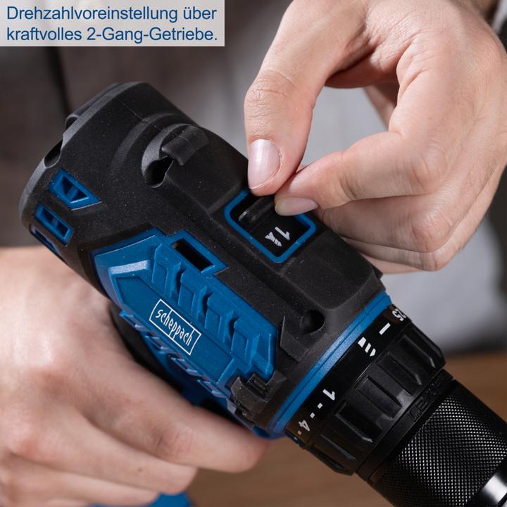 Immagine prodotto Scheppach BC-DD60-X trapano avvitatore a batteria (fai da te)
