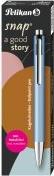 Actual product image Pelikan Ballpoint pen Snap Metalic K10 Frost blue in case (Frost blue, Blue, 1 x)