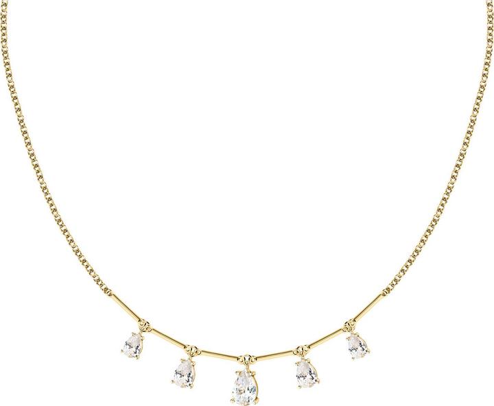 Produktbild Morellato Luxury gold-plated necklace with zircons Tesori SAIW207 (Silber 925)