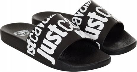 Just Cavalli Fondo Pool Dis Flip-Flops für Herren. 1 Schwarz (43)