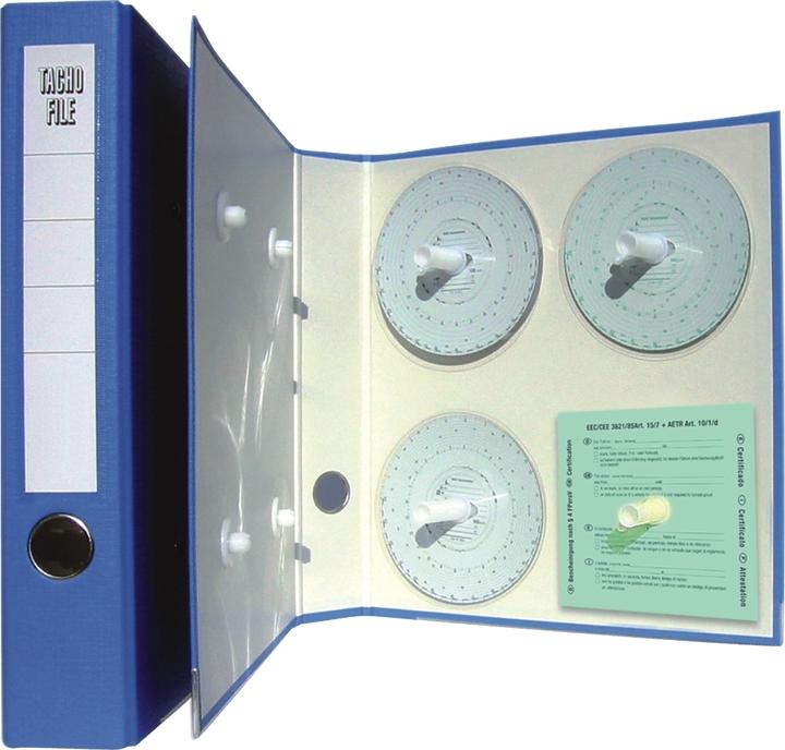 Produktbild Haug Spezialordner Rückenbreite: 56 mm Farbe: blau (A4, 56 mm, 1 Stück)