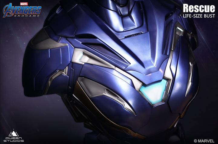 Produktbild Queen Studios Marvel's Avengers “Iron Man MK49 – Rescue Suit” 1/1 Lifesize Büste
