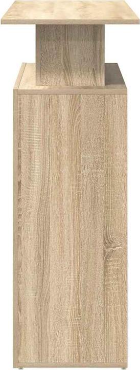 Actual product image VidaXL Reception counter Sonoma oak 100x40x104 cm wood-based reception counter