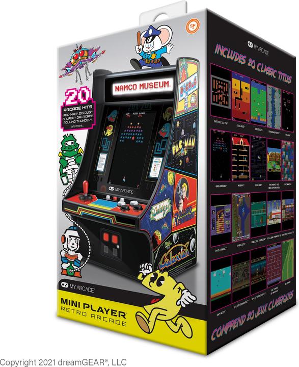 Immagine prodotto MyArcade MY ARCADE, MINI PLAYER 10 BANDAI NAMCO™ MUSEUM HITS (20 IN 1)