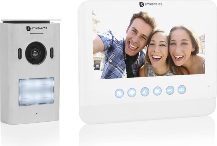 Produktbild Smartwares Video-Türsprechanlage 2-Draht (Drahtgebunden)