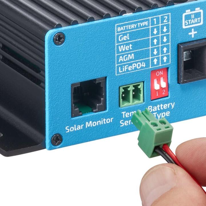 Immagine prodotto Ective Regolatore di carica solare MPPT DSC35 Regolatore solare 500Wp 35A per 2 batterie da 12V FV