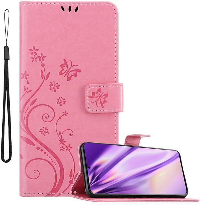 Actual product image Cadorabo Flower Book Cover (Samsung Galaxy S20)