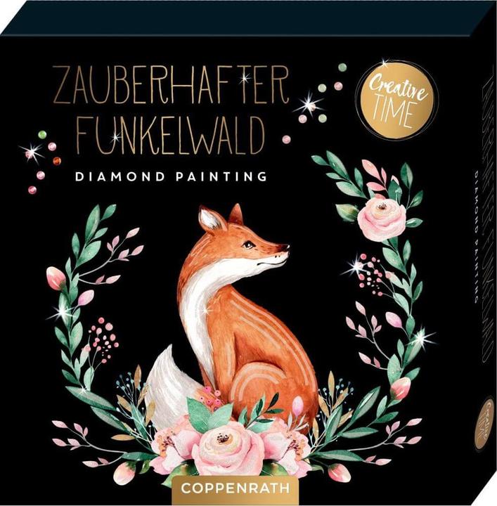 Produktbild Die Spiegelburg Diamond Paintig Zauberhafter Funkelwald