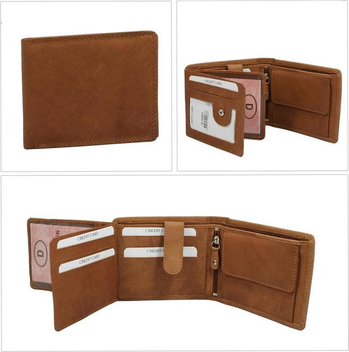 Produktbild Piace Molto Magnum - Wallet Men RFID Lining Cognac