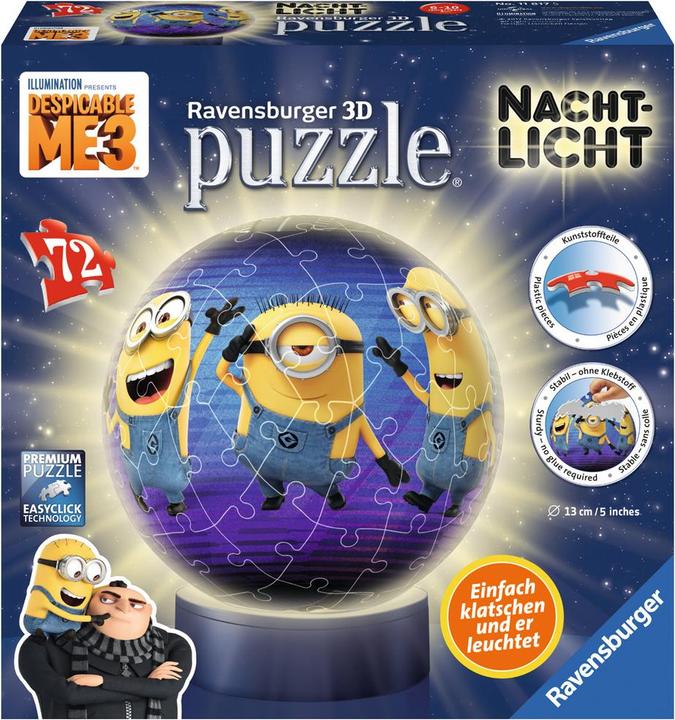 Image du produit Ravensburger Veilleuse Despicable Me 3 (72 pièces)