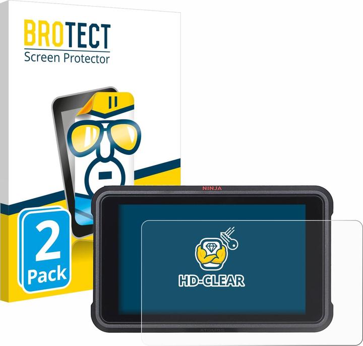 Actual product image BROTECT Screen Protector Clear (2 Piece, Ninja V)