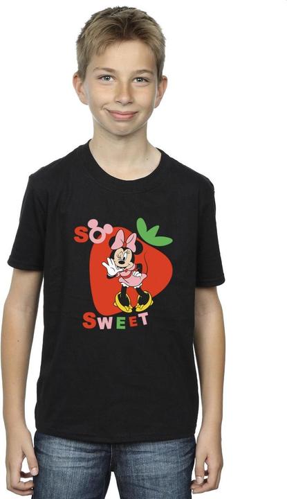 Actual product image Disney Boys Minnie Mouse So Sweet Strawberry T-Shirt (128)