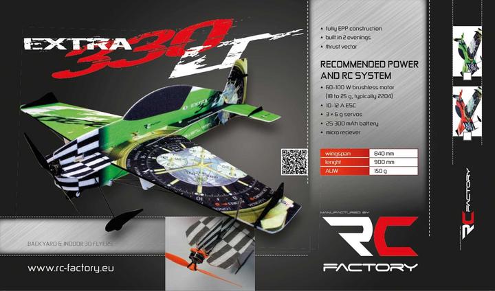 Immagine prodotto RC Factory Extra 330 Superlite (Motore multiplo)