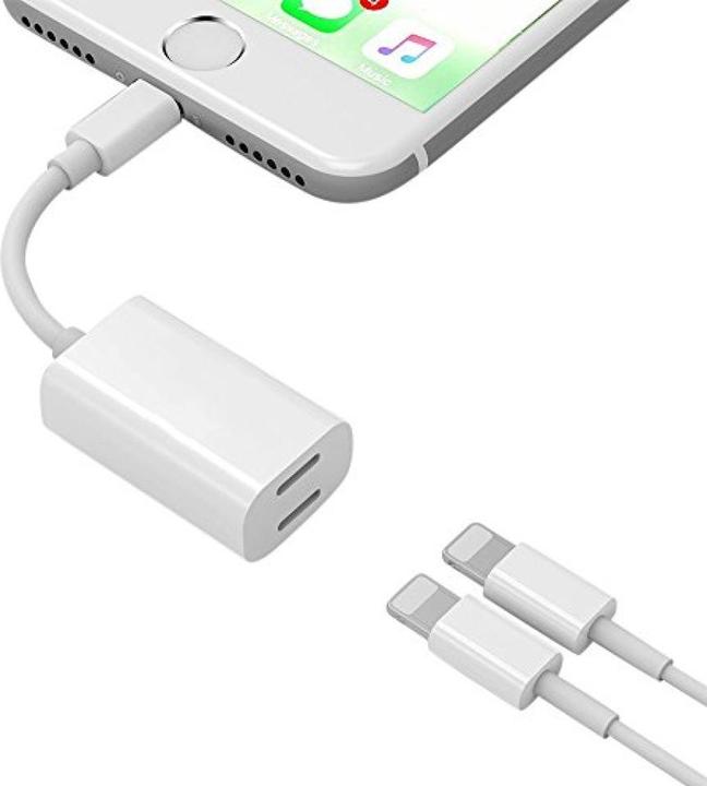 Produktbild PowerGuard 2 in 1 Dual Lightning Audio & Charge Adapter Splitter (Lightning, Lightning)