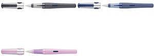 Produktbild Pelikan Füllhalter o structure P481L, grau Schaft mit Rillenstruktur, ergonomische Soft-Griffzone (Grau, 1 x)