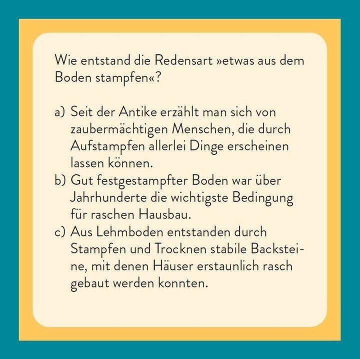 Actual product image The crux of the matter - The proverbs quiz (German)
