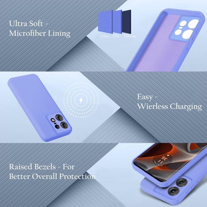Produktbild Cadorabo Hülle für Motorola Moto Edge 50 Pro im Liquid Case Design (Motorola Edge 50 Pro)