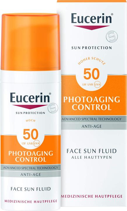 Image du produit Eucerin Contrôle du photoagrandissement (Crème solaire visage, SPF 50, 50 ml, 150 g)