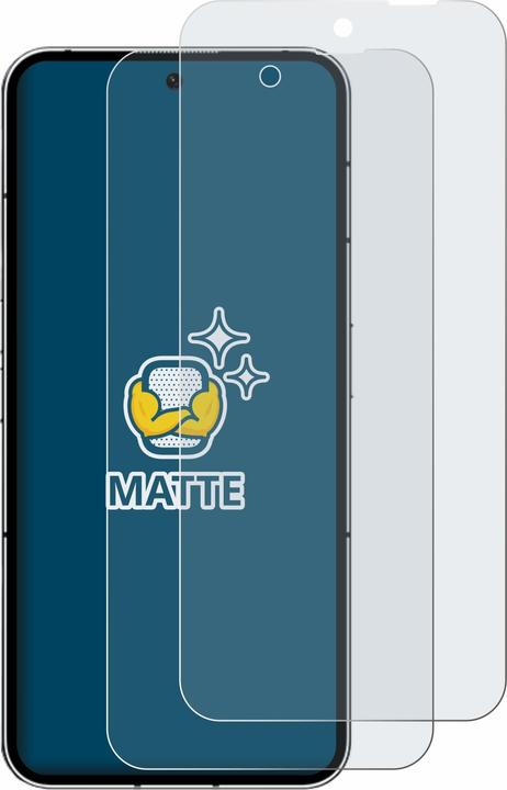 Actual product image BROTECT Anti-glare screen protector matt (2 Piece, Nothing Phone (2))