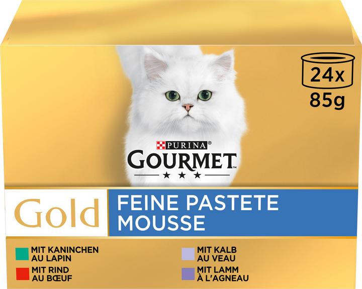 Actual product image Gourmet Fine pâté (Adult, 24 pcs., 2040 g)