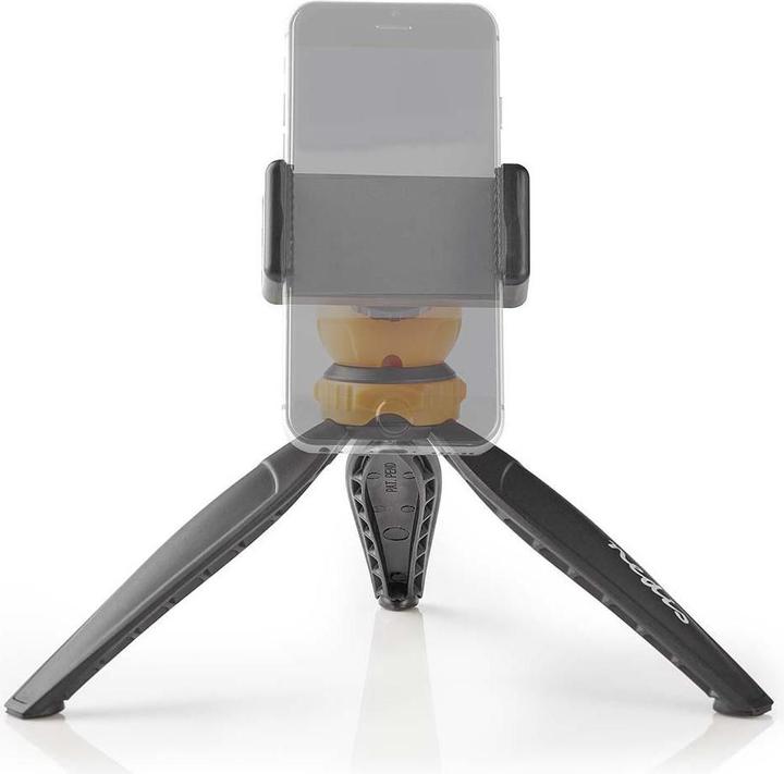Actual product image Nedis Tripod Maximum load capacity: 1.5 kg Min. working height: 11.0 cm Max. working height: 16.0 cm 1 se (Plastic)