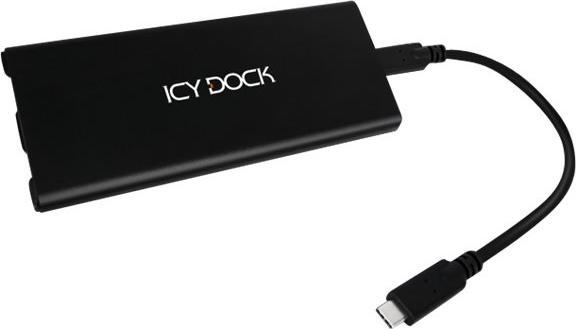 Immagine prodotto Icy Dock ICYNano MB861U31-1M2B - Contenitore di archiviazione - M.2 - 1 canale - Scheda M.2 NVMe - 10 Gbit/s (M.2)